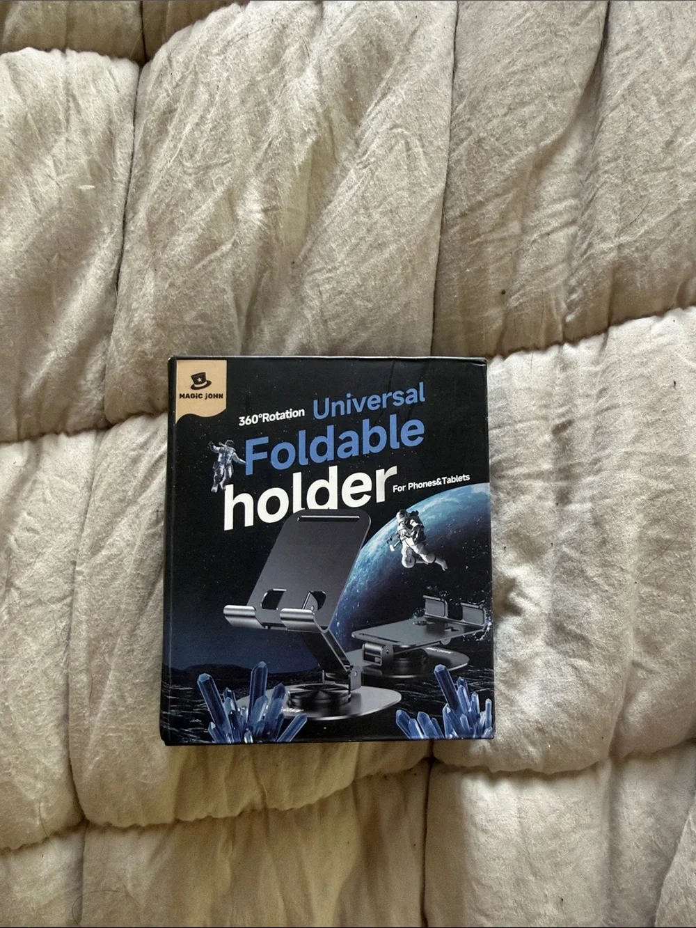 Universal Foldable Phone & Tablet Holder - Black